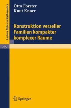 Paperback Konstruktion Verseller Familien Kompakter Komplexer Räume [German] Book
