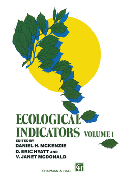 Paperback Ecological Indicators: Volume 1 Book