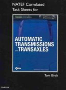 Paperback NATEF Correlated Task Sheets for Automatic Transmissions and Transaxles (Professional Technician) Book