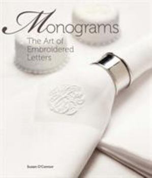 Paperback Monograms: The Art of Embroidered Letters Book