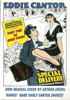 DVD Eddie Cantor: Special Delivery Book