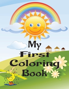 Paperback My first coloring book
