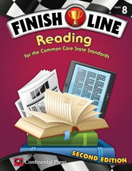 Paperback Finish Line Reading : For the Common Core State Standards Grade 8 Book