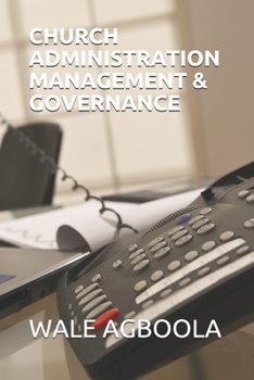 Paperback Church Administration Management & Governance Book