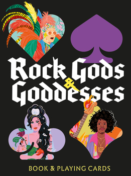 Misc. Rock Gods and Goddesses: Book and Playing Cards Book