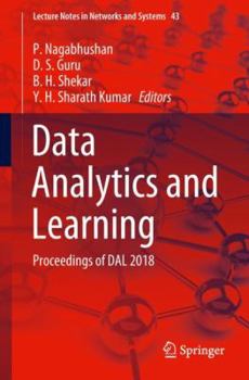 Paperback Data Analytics and Learning: Proceedings of Dal 2018 Book