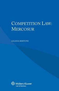 Paperback Competition Law: Mercosur Book