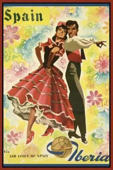 Paperback Spain Notebook: Blank Journal Diary Memoir Log Logue Book