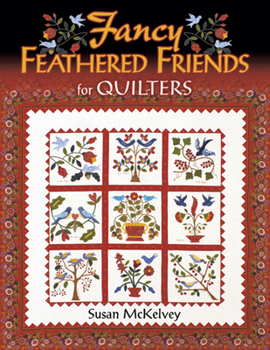 Paperback Fancy Feathered Friends for Quilters Book