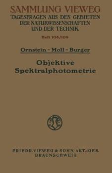 Paperback Objektive Spektralphotometrie [German] Book