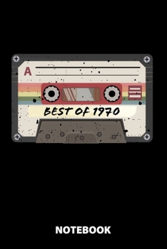 Best Of 1970 Notebook: 100 Dotted Pages | 6X9 Inches | Sketchbook | Diary | Journal | For Men And Women | Christmas Or Birthday Gift For Him And Her | Funny Gift Idea | For Office | For School