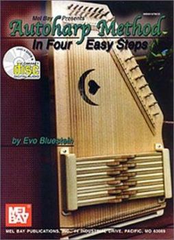 Paperback Autoharp Method in Four Easy Steps (book and CD set) Book