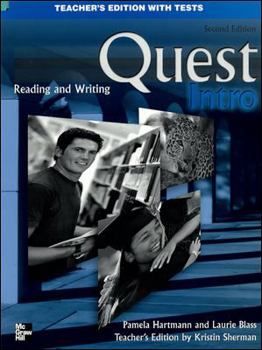 Paperback Quest Intro Level Reading and Writing Teacher's Edition Book