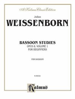 Paperback Bassoon Studies for Beginners, Op. 8 (Kalmus Edition) Book