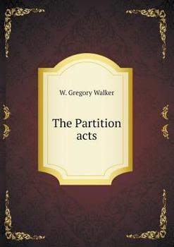 Paperback The Partition acts Book