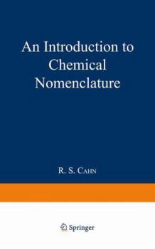 Paperback An Introduction to Chemical Nomenclature Book