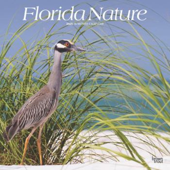 Calendar Florida Nature 2025 12 X 24 Inch Monthly Square Wall Calendar Plastic-Free Book