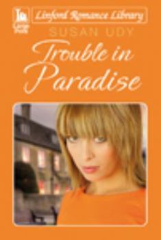 Paperback Trouble in Paradise [Large Print] Book