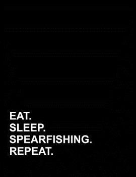 Paperback Eat Sleep Spearfishing Repeat: Appointment Book 2 Columns Book