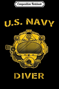 Paperback Composition Notebook: U.S. Navy Diver (Back Only) Journal/Notebook Blank Lined Ruled 6x9 100 Pages Book