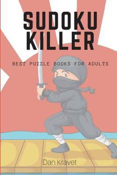Paperback Sudoku Killer: Best Puzzle Books For Adults Book