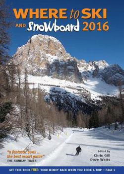 Paperback Where to Ski & Snowboard 2016 Book
