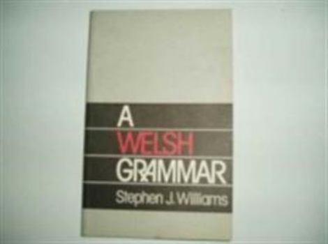 Paperback Welsh Grammar Book