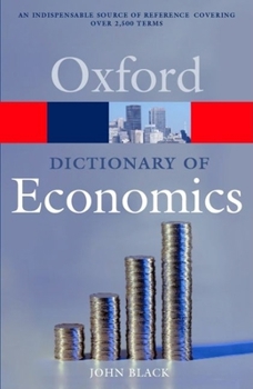 Paperback A Dictionary of Economics Book