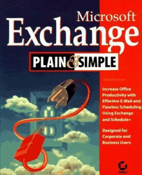 Paperback Microsoft Exchange Plain and Simple Book