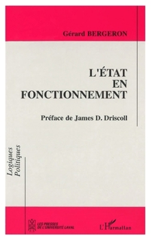 Paperback L'état en fonctionnement [French] Book