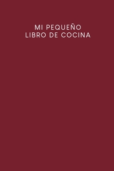 Paperback Mi pequeño libro de cocina [Spanish] Book