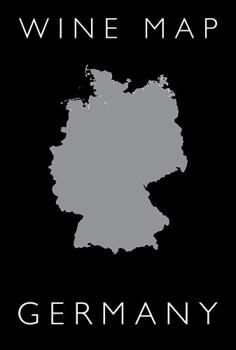 Map Wine Map of Germany – Bookshelf Edition Book