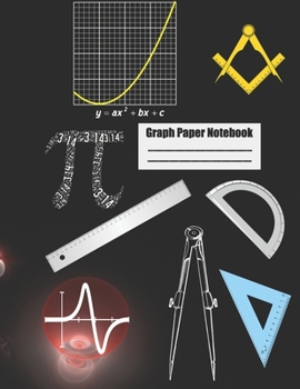 Graph Paper Notebook: Composition Notebook for Students Quad Ruled 5 squares per inch: Math and Science 100 Sheets (Large, 8.5 x 11) Grid Paper Notebook