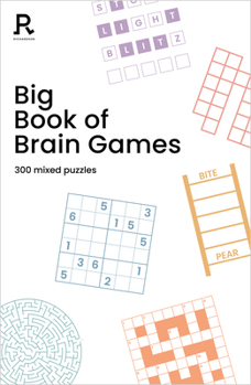 Paperback Big Book of Brain Games: A Bumper Mixed Puzzle Book for Adults Containing 300 Puzzles Book