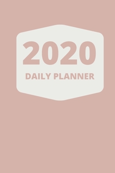 Paperback 2020 Daily Planner: 365 Days Hourly Book