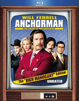 Blu-ray Anchorman: The Legend of Ron Burgundy Book