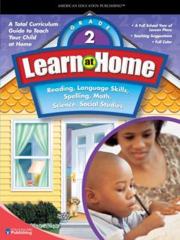 Paperback Learn at Home, Grade 2 Book
