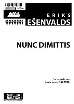 Nunc Dimittis for Solo Voice and SSATTBB Choir: Choral Octavo