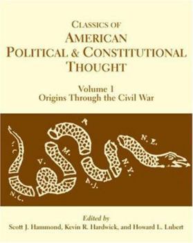 Paperback Classics of American Political and Constitutional Thought, 2-Volume Set Book