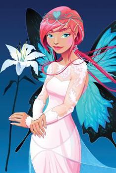 Paperback Fairy Bride Grid Notebook Book