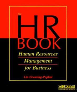 Paperback The HR Book: Human Resources Management for Business Book