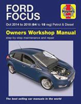 Paperback Ford Focus petrol & diesel (Oct '14-'18) 64 to 18 Book