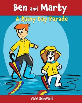 Paperback Ben and Marty: A Rainy Day Parade [Large Print] Book