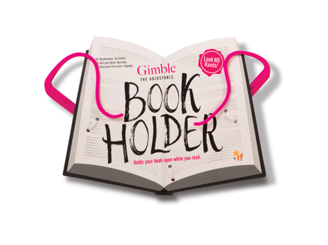 Misc. Gimble Book Holder Pink Book