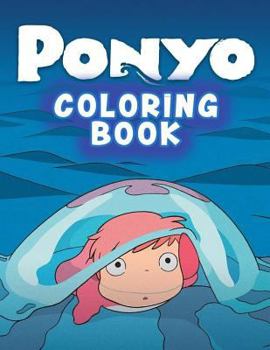 Paperback Ponyo Coloring Book