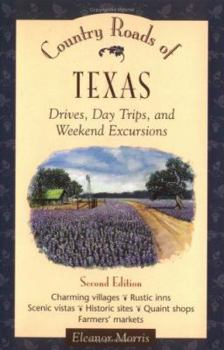 Paperback Country Roads of Texas Book