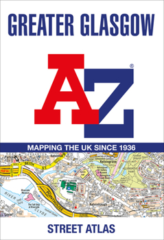 Paperback Greater Glasgow A-Z Street Atlas Book