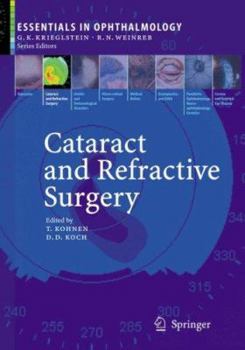 Hardcover Cataract and Refractive Surgery Book