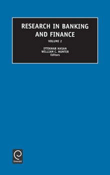Hardcover Research in Banking and Finance Book
