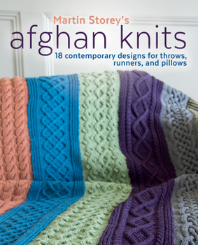 Paperback Afghan Knits: 18 Contemporary Designs for Throws, Runners and Pillows Book